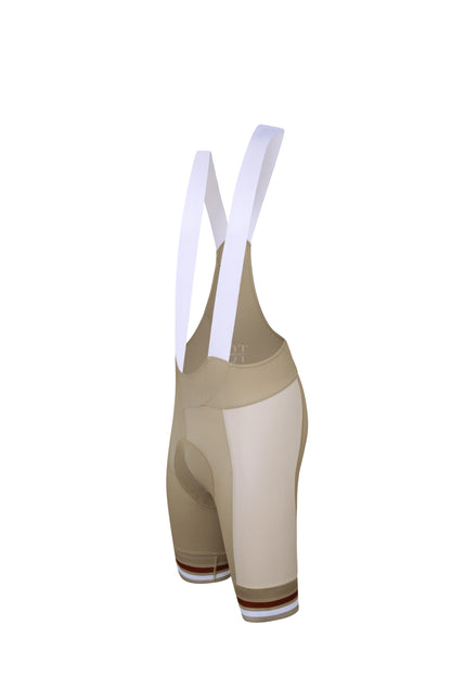 Latte Beige Pro Bib Shorts