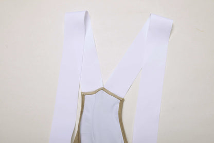 Latte Beige Pro Bib Shorts